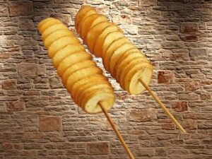 Potato spirals